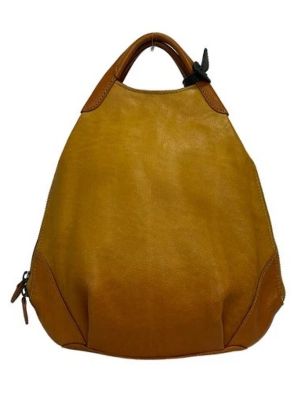 Motherhouse Light Brown Brown Leather Backpack
